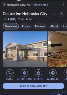 Nebraska City Hotel | Deluxe Inn Nebraska City