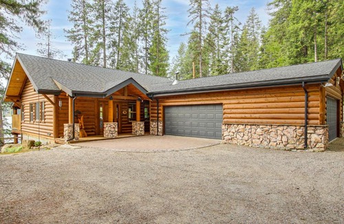 Newport House | Dock, Decks & Epic View! Sacheen Lake Family Cabin