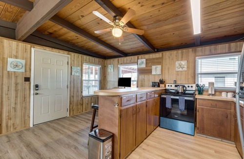 Freeport House | Dog-Friendly, waterfront home with private dock - minutes to Surfside Beach