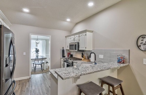 Riverside House | Elegant Sun-filled Home by Bike Trails w/Balcony!