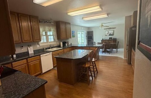 Carbon County House | Escape to wide open Wyoming skies at this spacious ranch-style retreat near Alcova & Pathfinder Reservoir — perfect for lake days, quiet evenings, and gathering with family and friends.