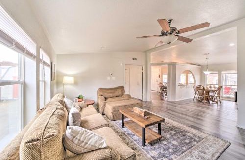 Eufaula House | Eufaula Escape w/Deck - Steps to Lake!