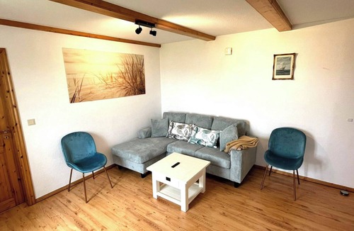 Langeneß Apartment | Experience relaxing days in our cozy apartment on Langeneß Hallig
