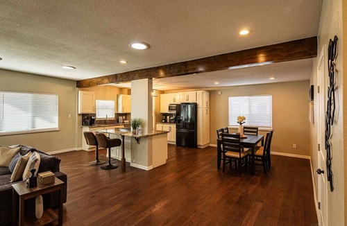 Biggs Field House | Family Home w/Outdoor Playground, Patio, King Bed