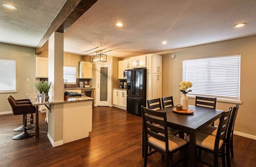Biggs Field House | Family Home w/Outdoor Playground, Patio, King Bed