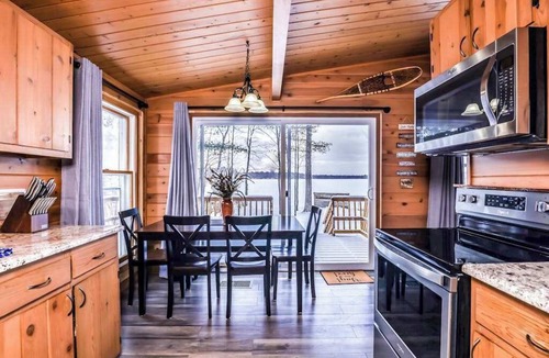 Manitowish Waters House | Fantastic lakefront home with fireplace, fast WiFi, washer/dryer & dog-friendly