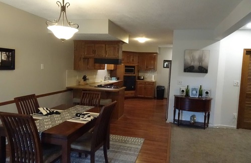 Lenexa Apartment | Major international sporting event - Spacious 1-bedroom patio apartment in charming Overland Park.
