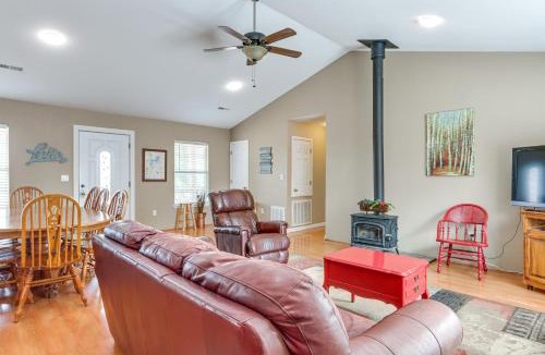 Sylvan Shores House | Fire Pit w/Great View! Beaver Lake Home by Marina