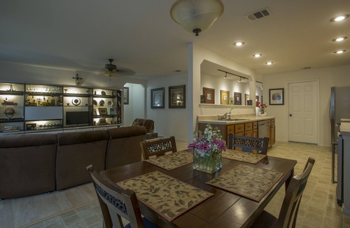 Timberwood Park House | Gallery Hallway Entrance and Private Office Included