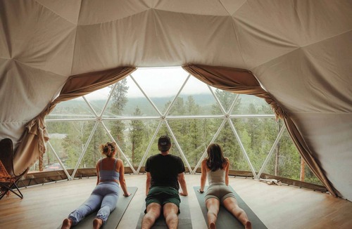 Bailey House | Geo Dome Theater, 3 Kings, Hot Tub & Game Room