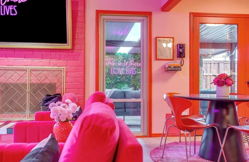 Bedford House | Girly+Godly+Gritty+Graceful+Pool+Pink+Pretty+Very Playful