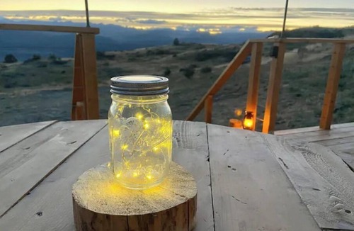 Tonasket RV Rental | Glamping Bell tent with amazing mountain views!
