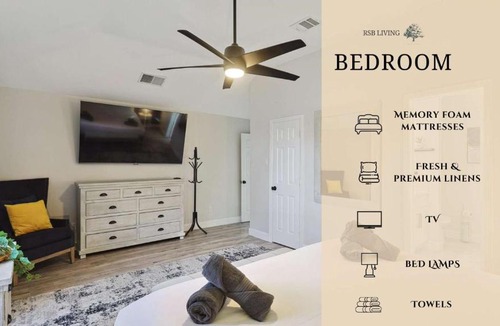 Flower Mound House | Gorgeous 4BR 2,5BA Holiday Home 15min to DFW Int Airport