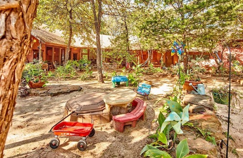 Van Zandt County Cabin | Gorgeous Multi-Unit Cabin Rental for Larger Groups Nestled in the Trees for an Unforgettable Getaway in Nature in Ben Wheeler, Texas