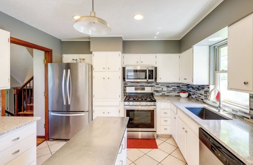 North Central Omaha House | Great for Families! Omaha Getaway w/Yard & Deck