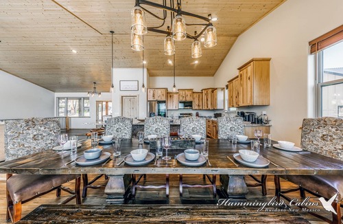 Ruidoso Cabin | Grindstone Cowboy | Luxury Lake Views, Hot Tub & Game Room Retreat