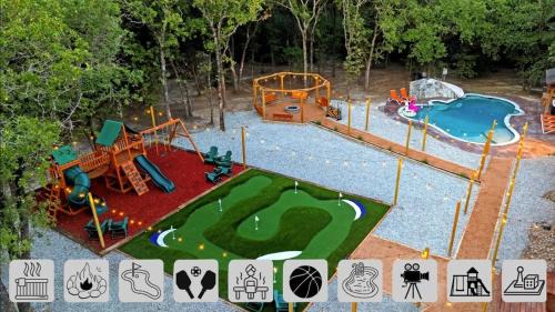 Fort Worth House | Heated Pool, Sports Sim, Pickleball, Mini Golf - Sleeps 22