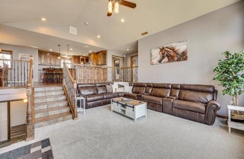 Kiowa House | Hot Tub, Pool: 40-Acre Horse Ranch in Kiowa!