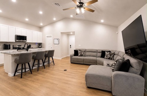 Midland House | House with a 2-car garage