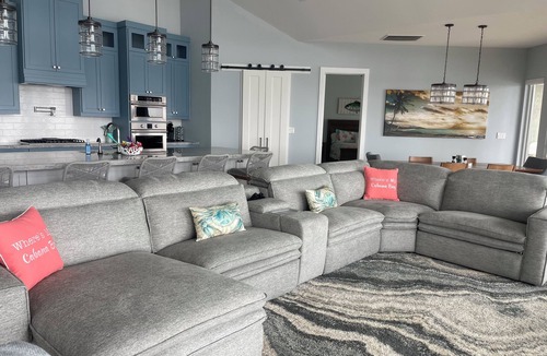 Cedar Lane House | ICW water front! This VIEW- from every room! Watch dolphins, boats & barges!