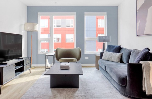 North Beacon Hill Apartment | Ideal Mt Baker 1BR w/ Gym, Rooftop & W/D, near light rail, by Blueground