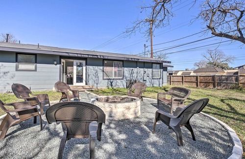 Shearer Hills - Ridgeview House | Ideally Located San Antonio Home w/ Fire Pit!