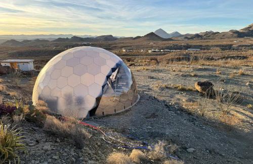 Terlingua Other | Incredible Dome on a Unique Space-Themed Site with Stunning Desert Views near Big Bend National Park in Terlingua, Texas