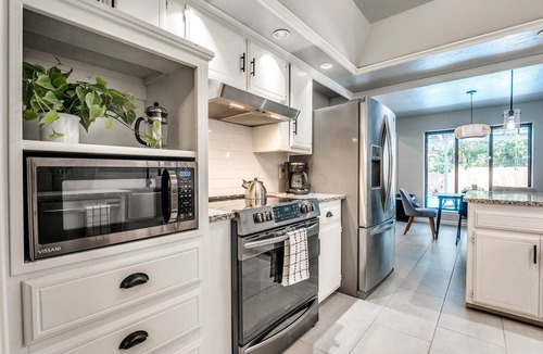 Oklahoma City House | Indigo & Cedar | 4BR | Pool + Gym + Game Room
