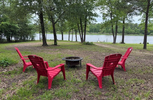 Alba Cabin | Lake Fork Waterfront -2 bedroom cabin with cozy modern comfort-Boat Ramp/Dock