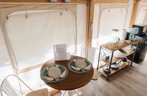 Bastrop Cabin | Lakefront Glamping Safari Tent #8: The Careyes