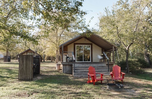 Bastrop Cabin | Lakefront Glamping Safari Tent #8: The Careyes