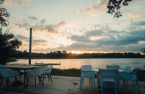 Bastrop House | Lakefront Glamping Safari Tent 5 The Hummingbird