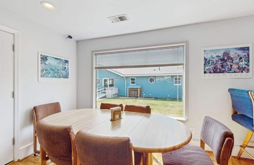 Manson House | Lakefront home with patio, lake views & shared dock access