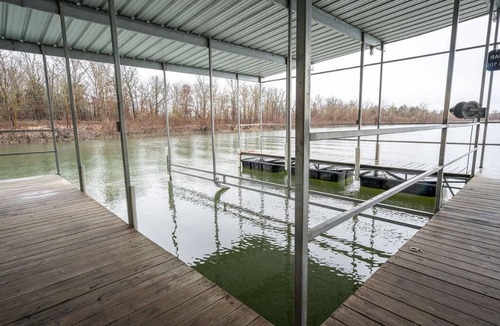 Branson West Condo | Lakefront Sleeps 28 4 Units Pool, Game Room Perfect for Large Groups