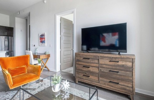 Woodland Heights Apartment | Landing | Amazing 1BD, Gym, Game Room