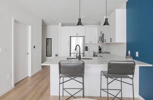 Civic Center Apartment | Landing | Chic 1BD, Gym, Rooftop Lounge