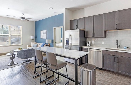 Denton Apartment | Landing | Chic 2BD, Courtyard, Gym