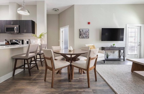 Washington Park West Apartment | Landing | Chic 2BD, Gym, Clubhouse