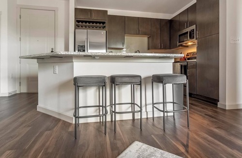 Wetmore Apartment | Landing | Modern 1BD, Game Room, Courtyard