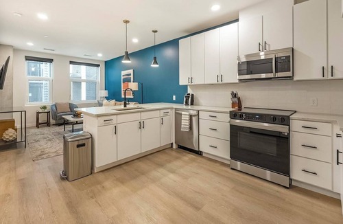 Civic Center Apartment | Landing | Stylish 1BD, Gym, Rooftop Lounge