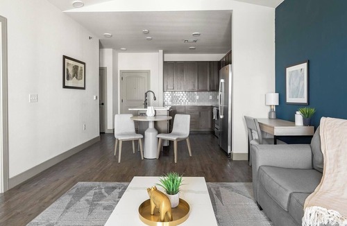 Denton Apartment | Landing | Stylish 2BD, Clubhouse, Courtyard