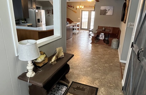 Republic County House | Large house surrounded by farm land along the Republican River.