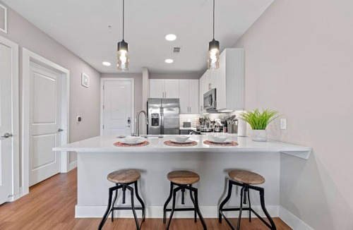 Fort Worth Apartment | Lavish King Bed | Pool+Gym+Stockyards+Free Parking