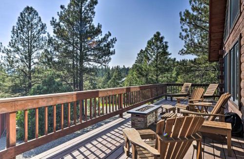 Pagosa Springs House | ‘Lazy Beaver Lodge’ Pagosa Cabin w/Deck, Fire Pit