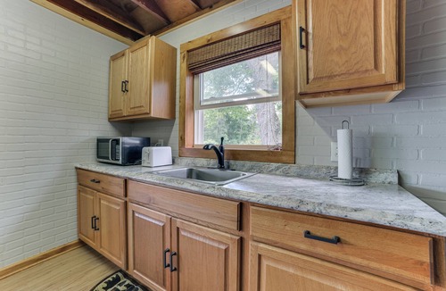 Lupton Cabin | Lupton Cabin w/Fire Pit: Walk to George Lake!