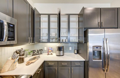 Conroe Apartment | Lux Modern Art Apartment Near Eateries and Theater by RGS
