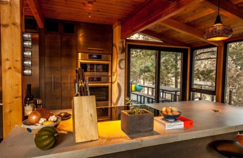 Boulder House | Luxury A-Frame Spa Retreat, Hot Tub, Barrel Sauna
