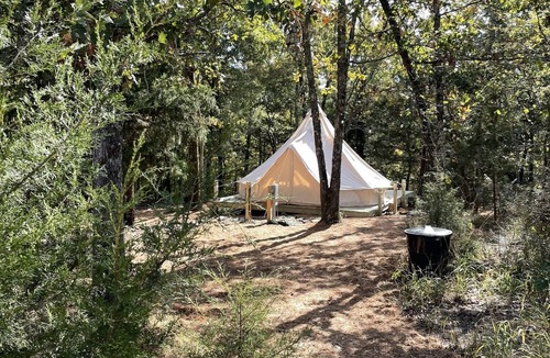 Mena Resort | Luxury Glamping tent in Ouachita Mountains