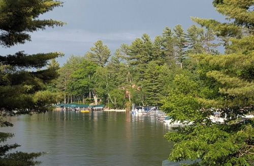 Manitowish Waters Cabin | Luxury log cabin on Spider Lake in Manitowish Waters