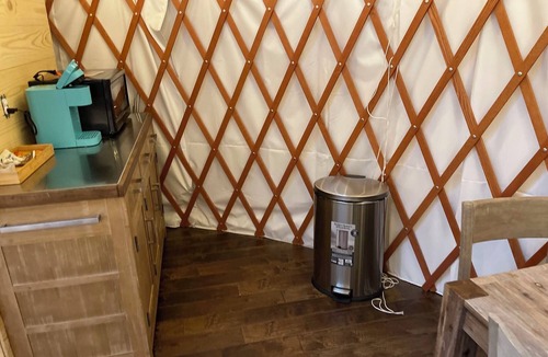 Mineral Wells Cabin | Luxury Yurt in Mineral Wells